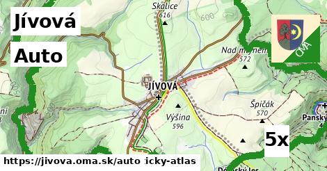 auto v Jívová
