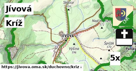 Kríž, Jívová