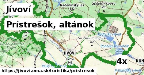 Prístrešok, altánok, Jívoví