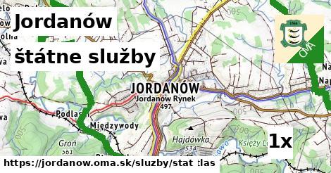 štátne služby, Jordanów