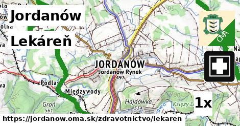 Lekáreň, Jordanów