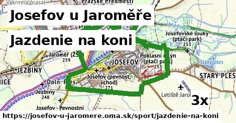 Jazdenie na koni, Josefov u Jaroměře