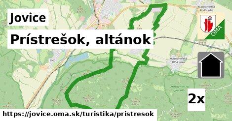 Prístrešok, altánok, Jovice