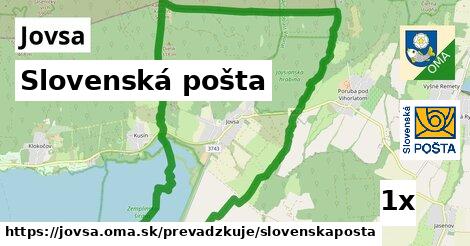 Slovenská pošta, Jovsa