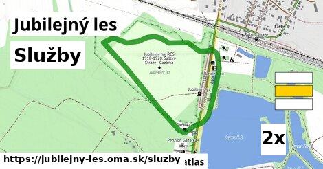 služby v Jubilejný les