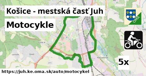 Motocykle, Košice - mestská časť Juh