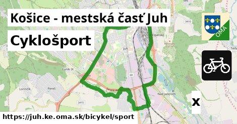 Cyklošport, Košice - mestská časť Juh