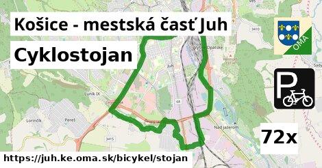 Cyklostojan, Košice - mestská časť Juh