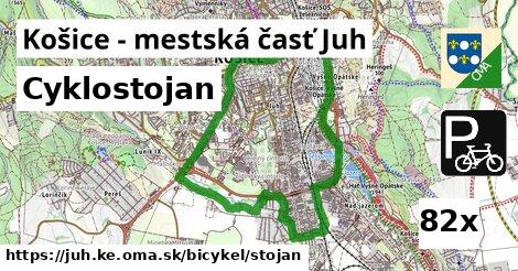 Cyklostojan, Košice - mestská časť Juh