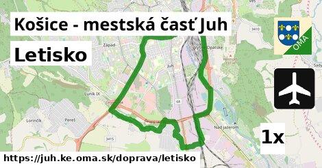 letisko v Košice - mestská časť Juh