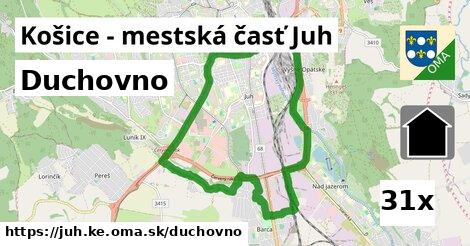 duchovno v Košice - mestská časť Juh