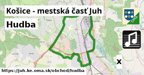 Hudba, Košice - mestská časť Juh