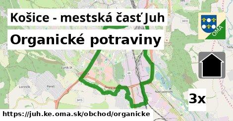 organické potraviny v Košice - mestská časť Juh