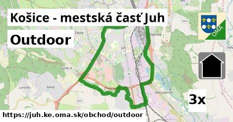 Outdoor, Košice - mestská časť Juh