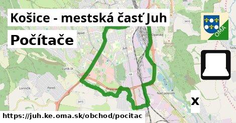 Počítače, Košice - mestská časť Juh