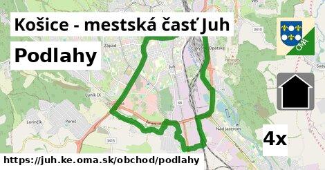 podlahy v Košice - mestská časť Juh