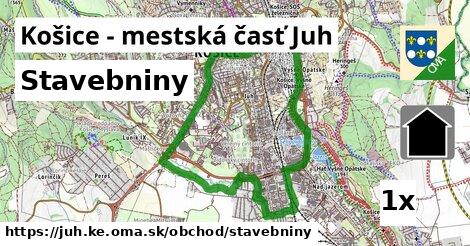 stavebniny v Košice - mestská časť Juh