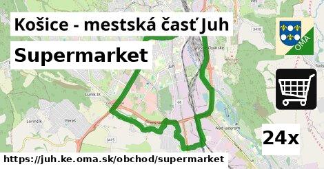 Supermarket, Košice - mestská časť Juh