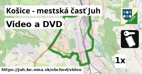 Video a DVD, Košice - mestská časť Juh