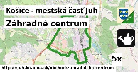 Záhradné centrum, Košice - mestská časť Juh