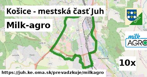 Milk-agro, Košice - mestská časť Juh