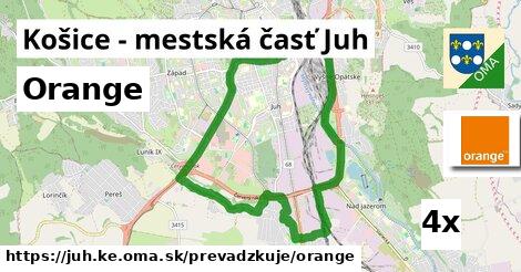 Orange, Košice - mestská časť Juh