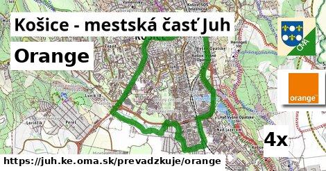 Orange, Košice - mestská časť Juh