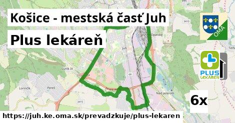 Plus lekáreň, Košice - mestská časť Juh