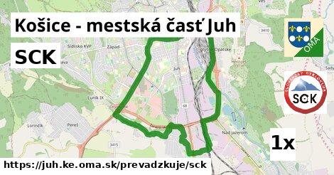 SCK, Košice - mestská časť Juh