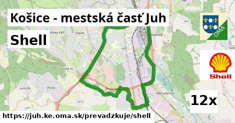 Shell, Košice - mestská časť Juh