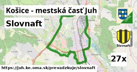 Slovnaft, Košice - mestská časť Juh