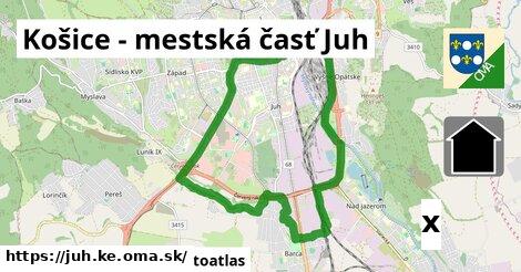 Reklama v Košice - mestská časť Juh