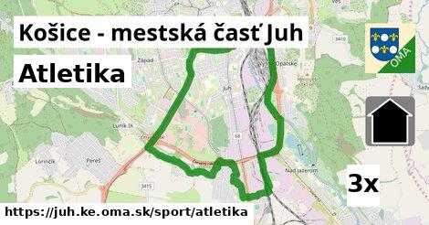 Atletika, Košice - mestská časť Juh