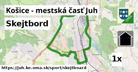 Skejtbord, Košice - mestská časť Juh