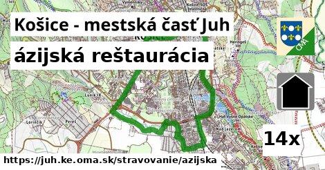 ázijská reštaurácia, Košice - mestská časť Juh