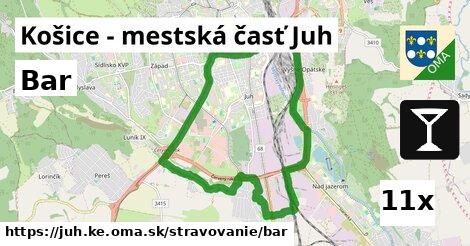 bar v Košice - mestská časť Juh