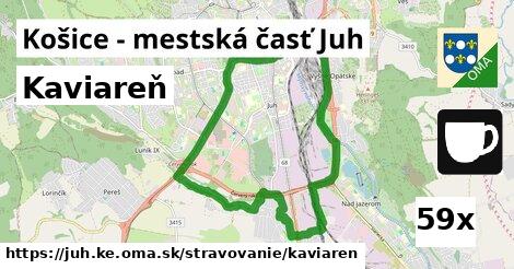 Kaviareň, Košice - mestská časť Juh