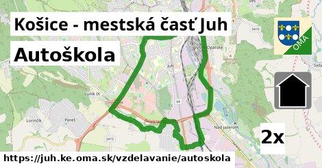 Autoškola, Košice - mestská časť Juh