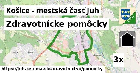 Zdravotnícke pomôcky, Košice - mestská časť Juh