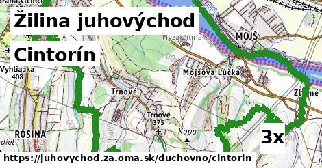 Cintorín, Žilina juhovýchod