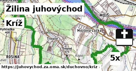 kríž v Žilina juhovýchod