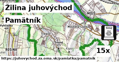 pamätník v Žilina juhovýchod