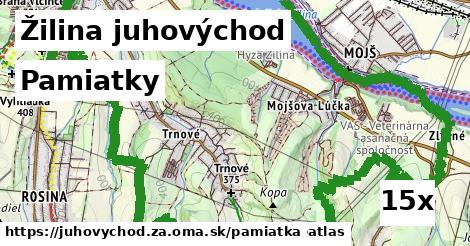 pamiatky v Žilina juhovýchod