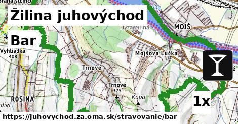 Bar, Žilina juhovýchod