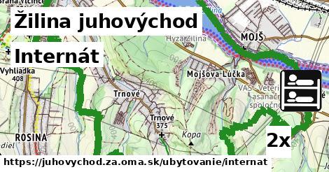 Internát, Žilina juhovýchod