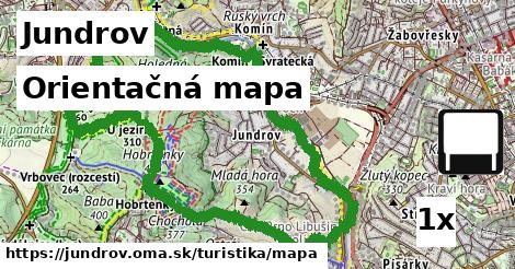 Orientačná mapa, Jundrov