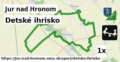 Detské ihrisko, Jur nad Hronom