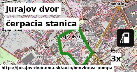 čerpacia stanica, Jurajov dvor