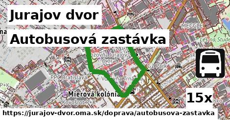 Autobusová zastávka, Jurajov dvor