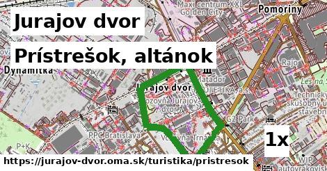 Prístrešok, altánok, Jurajov dvor